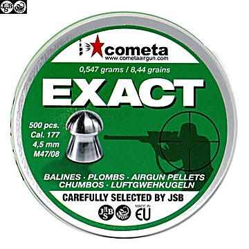 Chumbo JSB Exact 500pcs 4.52mm (.177)