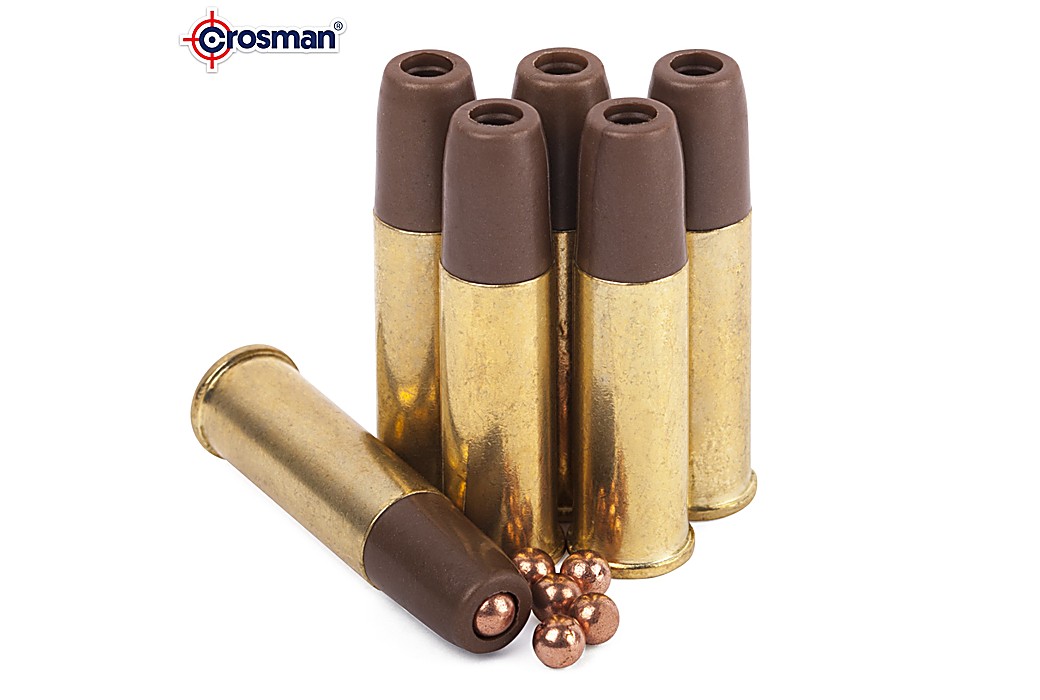 CROSMAN REMINGTON 1875 CARTRIDGE 6PCS BB'S 4.50mm