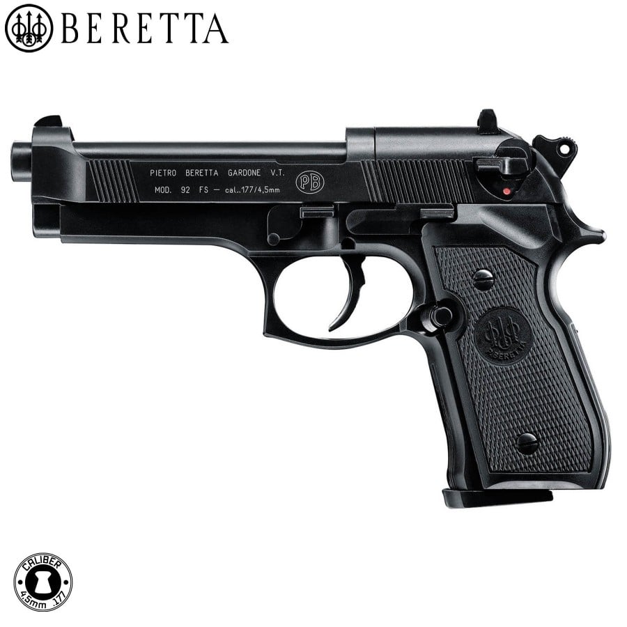 Achetez en ligne Pistolet Plomb CO2 Beretta M92 FS Full Metal de