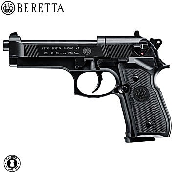 CO2 Pellet Air Pistol Beretta M92 FS Full Metal