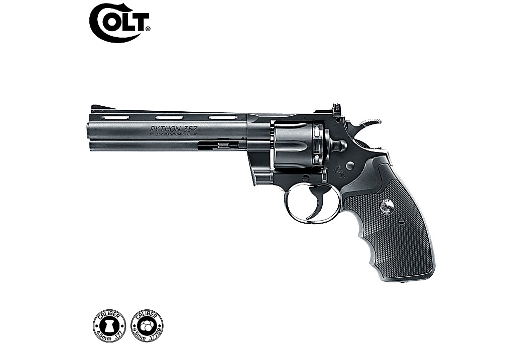 CO2 REVOLVER COLT PYTHON 357 6" PELLET / BB POLYMER