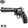 REVÓLVER CO2 6" BALINES / BB COLT PYTHON 357 POLÍMERO