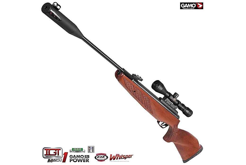 CARABINE À PLOMB GAMO HUNTER 1250 GRIZZLY PRO WHISPER IGT