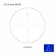 LUNETTE DE TIR DELTA OPTICAL STRYKER HD 5-50X56 SFP (DLS-3 MOA/MOA)