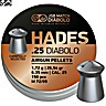 Air gun pellets JSB HADES ORIGINAL 6.35mm (.25) 150pcs