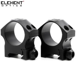 ELEMENT OPTICS ACCU-LITE MONTAGENS 2pc 30mm LOW Weaver/Picatinny