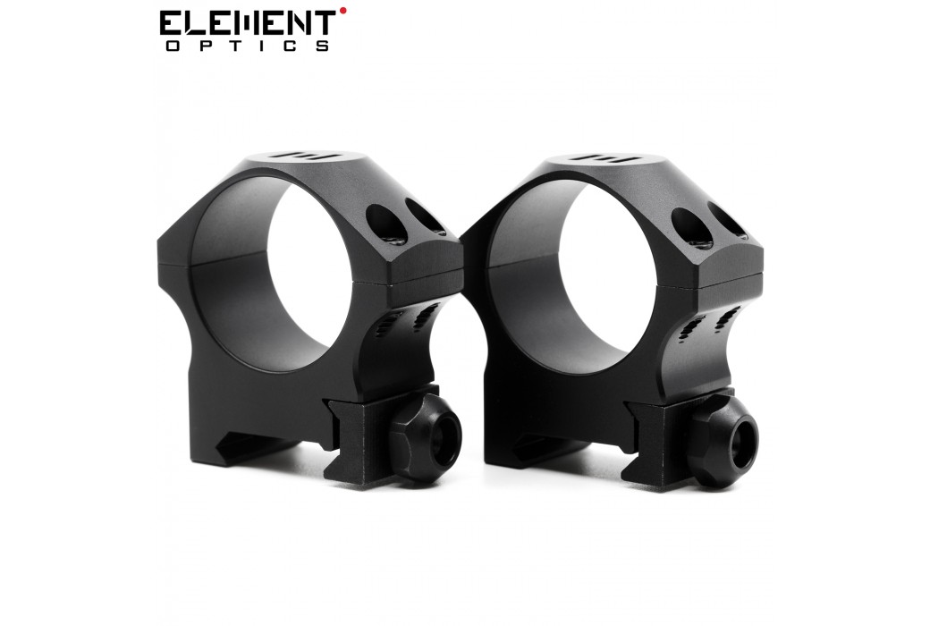 ELEMENT OPTICS ACCU-LITE MONTAGES 2pc 30mm LOW Weaver/Picatinny