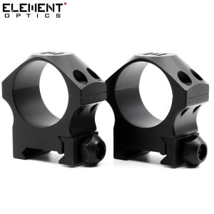 ELEMENT OPTICS ACCU-LITE MONTAGES 2pc 30mm LOW Weaver/Picatinny