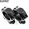 ELEMENT OPTICS ACCU-LITE MOUNTS 2pc 30mm MEDIUM Weaver/Picatinny