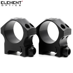 ELEMENT OPTICS ACCU-LITE MOUNTS 2pc 30mm HIGH Weaver/Picatinny