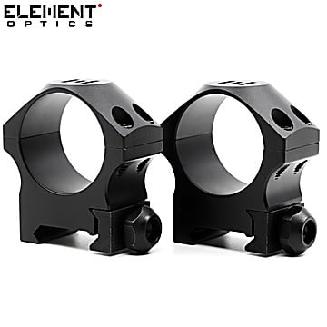 Element Optics Accu-Lite Mounts 2pc 30mm High Weaver/Picatinny