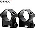 Element Optics Accu-Lite Mounts 2pc 30mm High Weaver/Picatinny