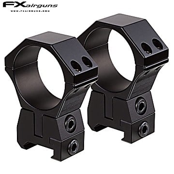 Fx No Limit Two-Piece Mount 34mm Weaver/Picatinny Adjustable Elevation