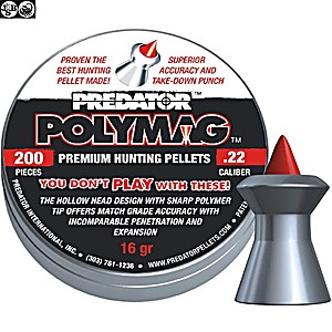 Air gun pellets JSB POLYMAG 200pcs 5.50mm (.22)