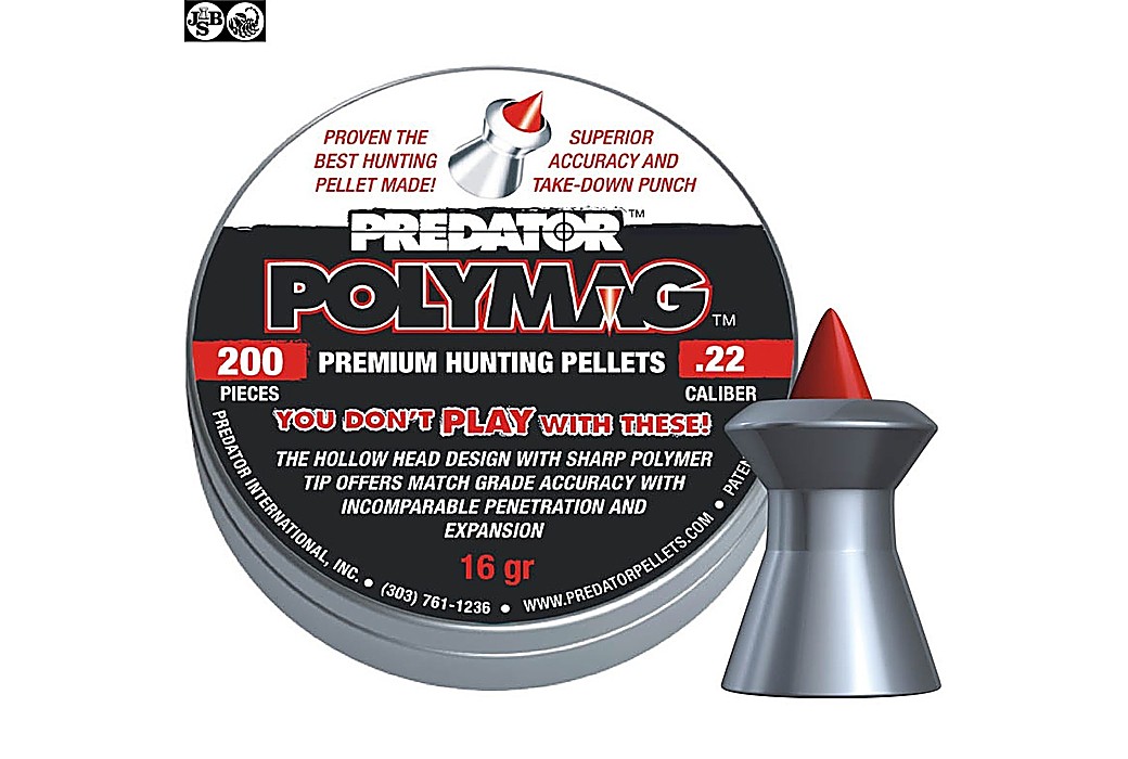 Air gun pellets JSB POLYMAG 200pcs 5.50mm (.22)