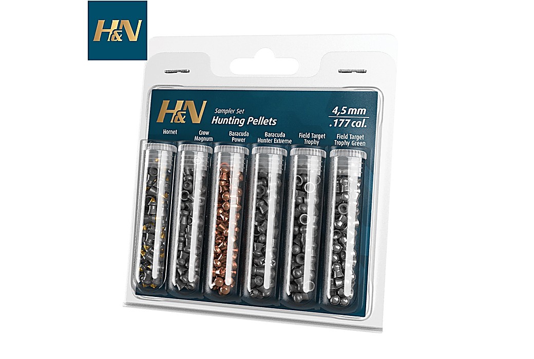 Air gun pellets H & N PACK CAÇA PERFORMANCE 4.5mm (.177) 215PCS