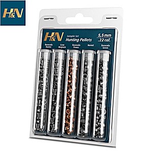 BALINES H & N PACK CAÇA PERFORMANCE 5.5mm (.22) 155PCS