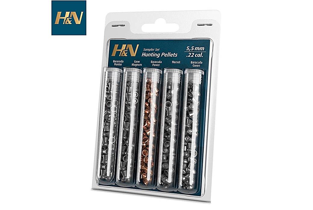 Air gun pellets H & N PACK CAÇA PERFORMANCE 5.5mm (.22) 155PCS