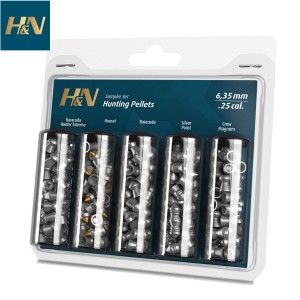 BALINES H&N PACK CAZA PERFORMANCE 6.35mm (.25) 195PCS