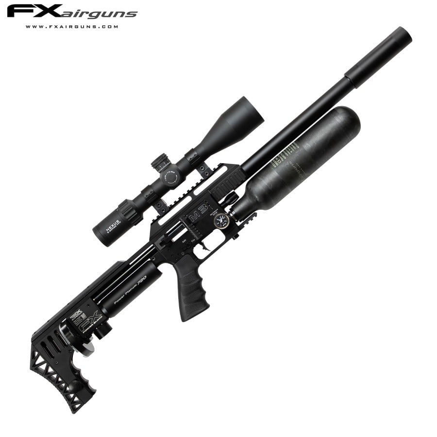 Comprar en linea Carabina PCP FX IMPACT M3 Power Block Standard Black de  marca FX AIRGUNS • Tienda de Carabinas PCP FX Airguns • Mundilar Airguns