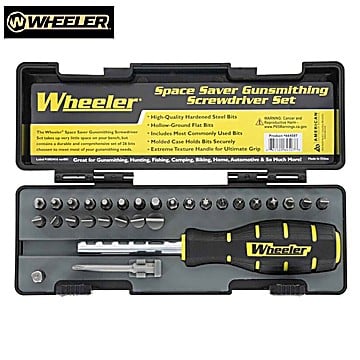 WHEELER SPACE SAVER GUNSMITHING SCREWDRIVER SET 664507