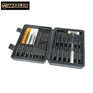 Wheeler Mastter Roll Pin Punch Set Plastic Case 110128