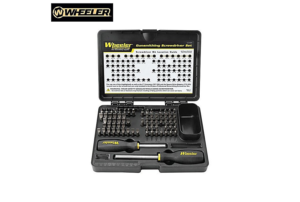 WHEELER 72PC PROFESSIONAL GUNSMITHING SCREWDRIVER SET