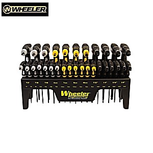 WHEELER 30PC SAE/METRIC HEX AND TORX P-HANDLE SET 1081957