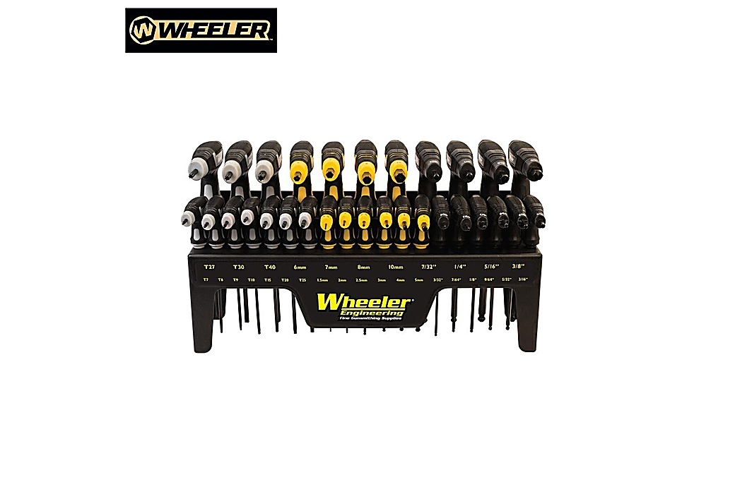 WHEELER 30PC SAE/METRIC HEX AND TORX P-HANDLE SET 1081957