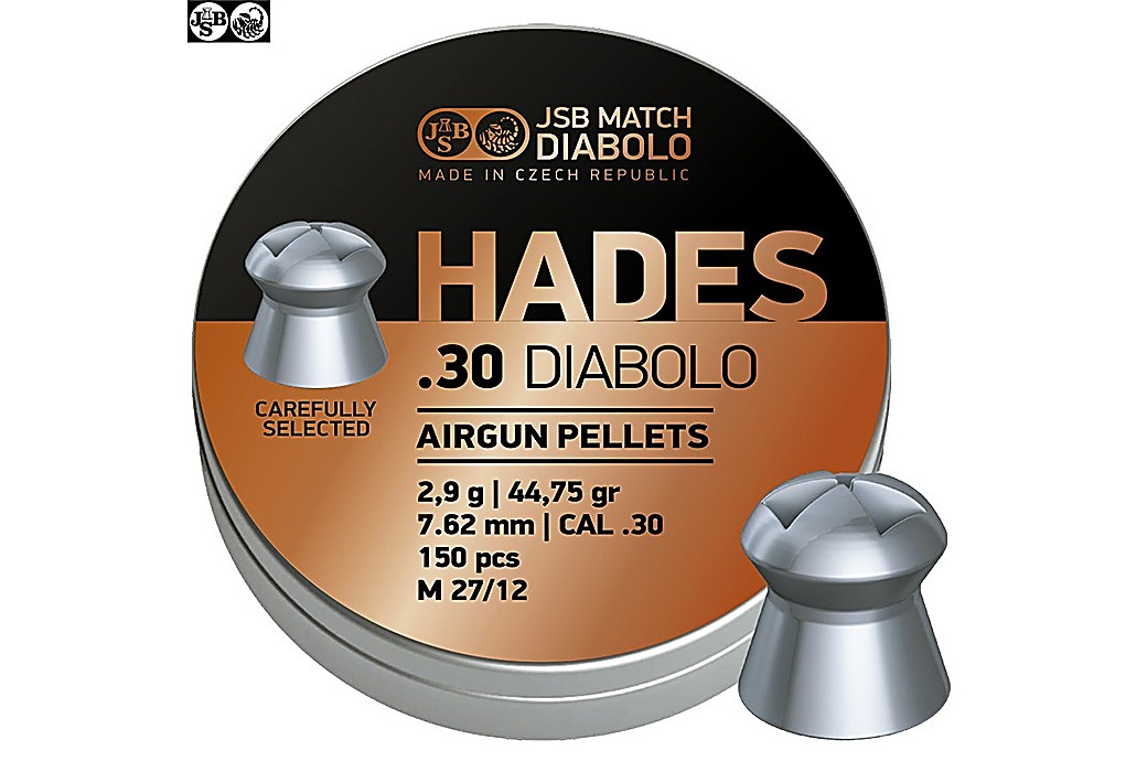 Air gun pellets JSB HADES ORIGINAL 7.62mm (.30) 150pcs