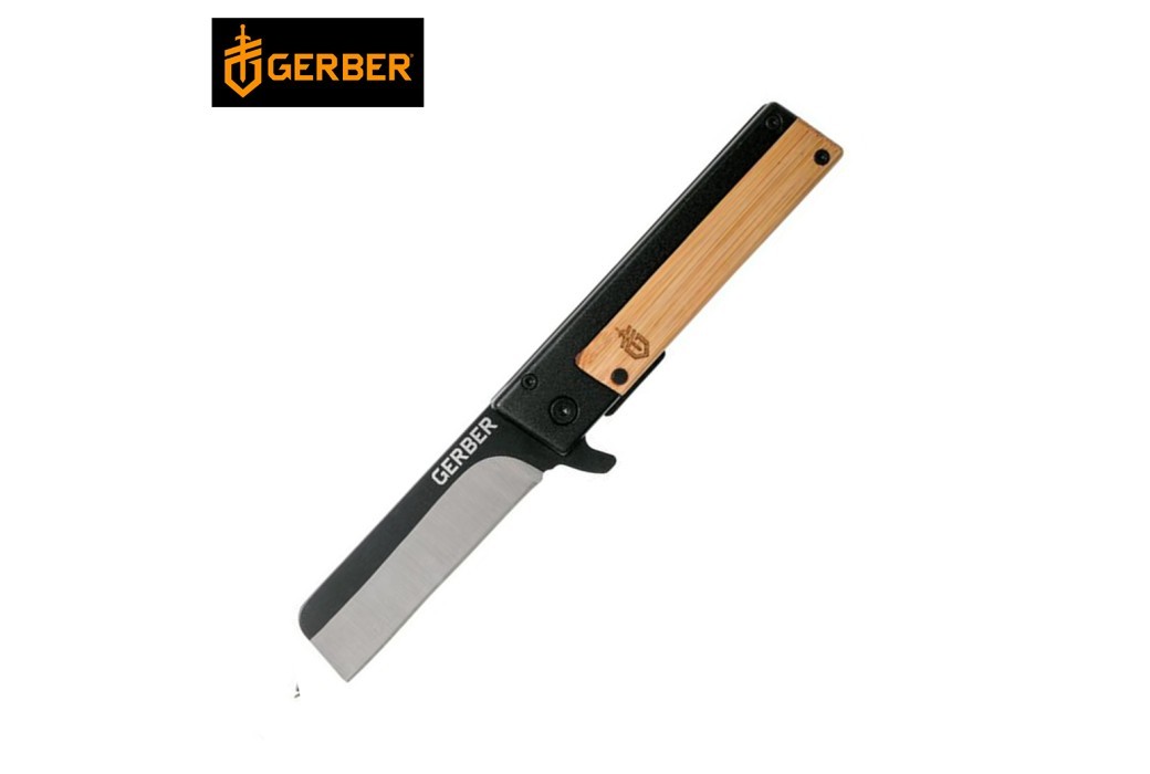 GERBER POQUET KNIFE QUADRANT BAMBOO 30-001669