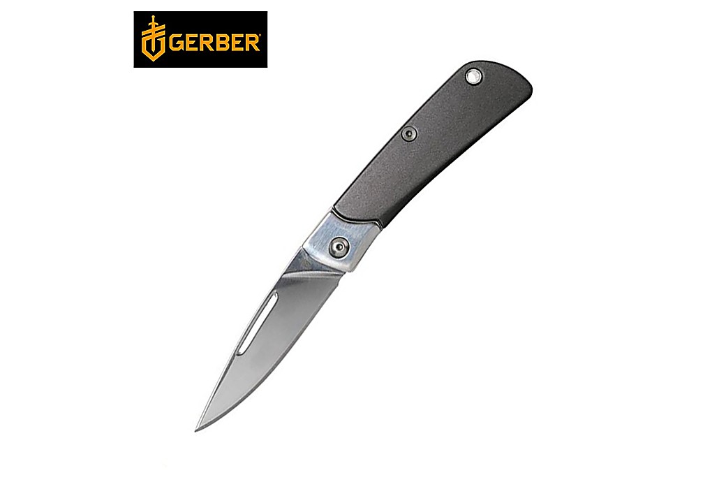 GERBER POQUET KNIFE WINGTIP GREY 30-001661