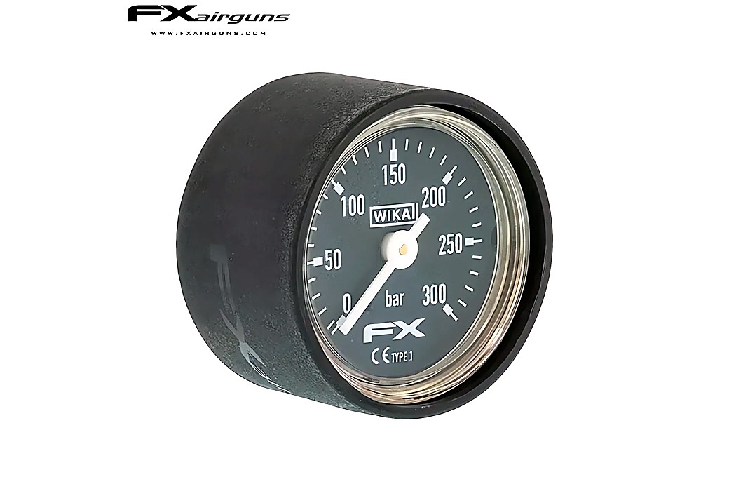 FX Pressure Gauge WIKA 27mm 1/8 IMPACT MKII 0-300BAR