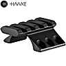 Hawke Peça superior P/ Montagens 2PCS Picatinny/Weaver 30mm Parafuso Triplo