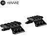 Hawke Top Pièce 2PCS P/ Montage Picatinny/Weaver 30mm Vis triple