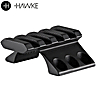 Hawke Peça superior P/ Montagens 2PCS Picatinny/Weaver 1" Parafuso Triplo