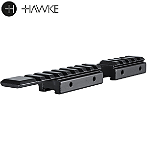 Hawke Top Pièce 2PCS P/ Montage Picatinny/Weaver 9-11MM (3⁄8″)