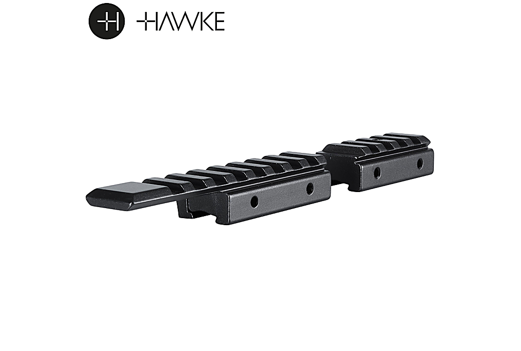 Hawke Adaptador 2PCS Picatinny/Weaver 9-11MM (3⁄8″)