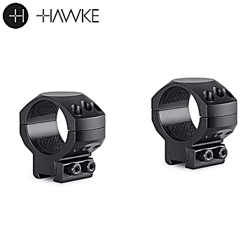 Hawke Tactical Montages 30mm 2PC 9-11mm Dovetail Moyen