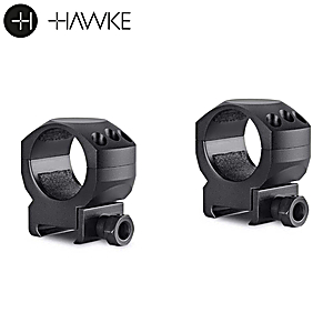 Hawke Precision Monturas Acero 30mm 2PC Weaver Media