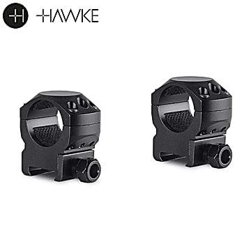 Hawke Tactical Montagens 1" 2PC Weaver Médio