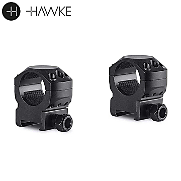 Hawke Tactical Montages 1" 2PC Weaver Moyen