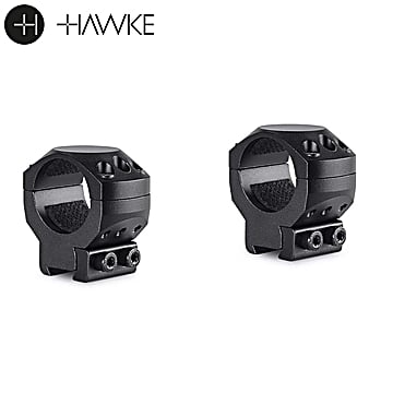 Hawke Tactical Montagens 1" 2PC 9-11mm Dovetail Médio