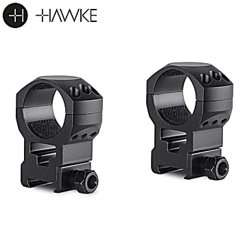 Hawke Tactica Monturas 30mm 2PC Weaver Extra Alta