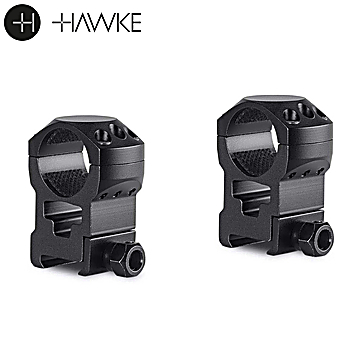 Hawke Precision Tactical Alumínio 1" 2PC Weaver Extra Alta