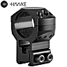 Hawke Tactical Aluminium Ring Mounts 1" 2PC 9-11mm (3⁄8”) Dovetail Extra High