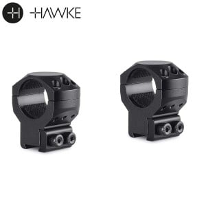 Hawke Tactical Montagens 1" 2PC 9-11mm (3⁄8”) Dovetail Alto