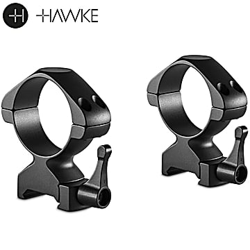 Hawke Precision Montages Acier 34mm Weaver Moyen