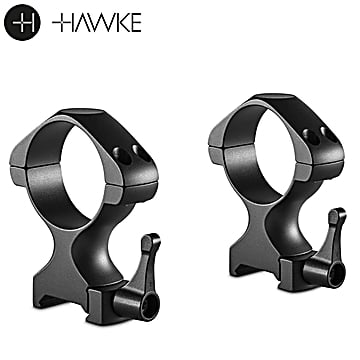 Hawke Precision Montagens Aço 34mm 2PC Weaver Alto