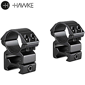 Hawke Montage 2Pcs 1" Weaver Haut